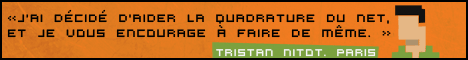 Comme Tristan Nitot, je soutiens La Quadrature du Net. Et vous ?