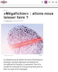 [Liberation] «Mégafichier» : allons-nous laisser faire ?