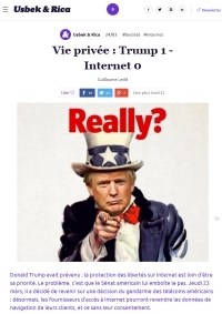 [Usbek&Rica] Vie privée : Trump 1 - Internet 0