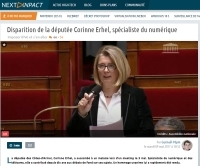 [NextINpact] Disparition de la députée Corinne Erhel, spécialiste du numérique