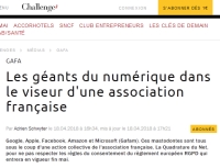 [Challenges] Les géants du numérique dans le viseur d'une association française