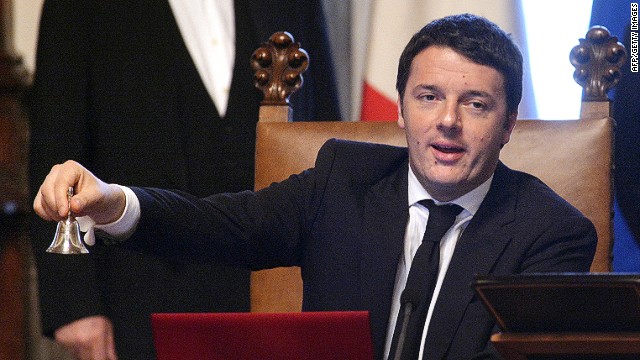 Matteo Renzi, President of the C Council of the European Union 