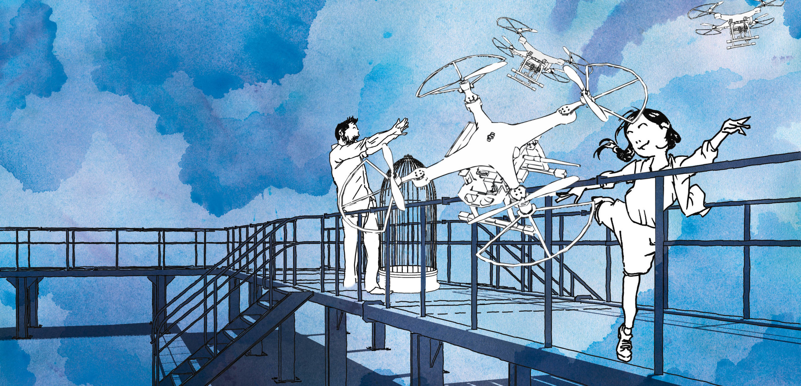 Les drones reviennent, nous aussi Les drones reviennent, nous aussi